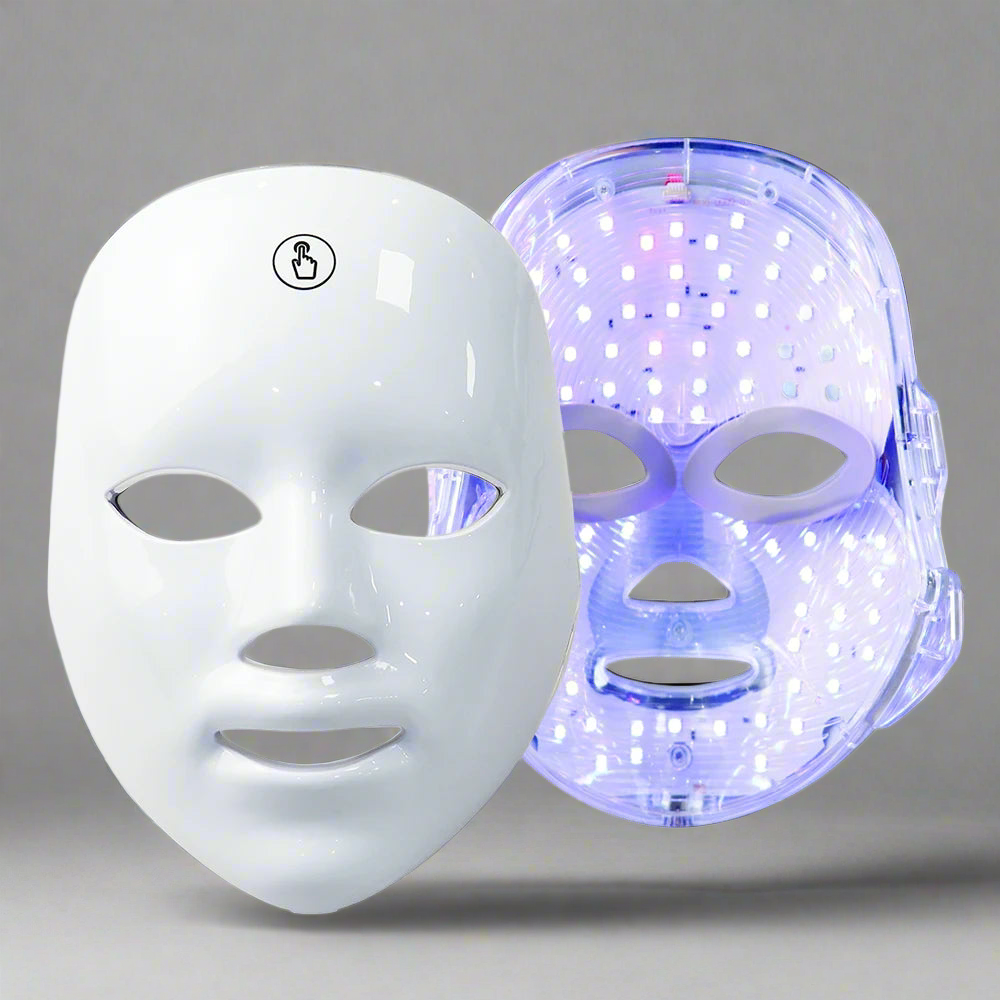 7-Colour LED Light Therapy Mask - Wireless Facial Skincare