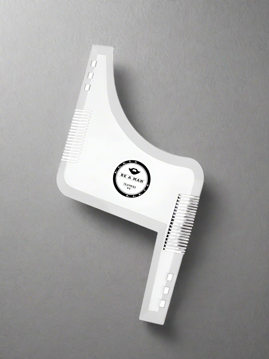 Beard Shaping Comb – Styling & Trimming Template Tool