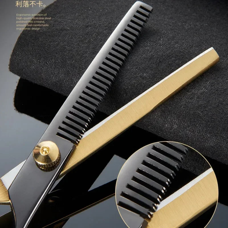 Professional Hair Cutting Scissors – Stainless Steel Barber & Home Shears