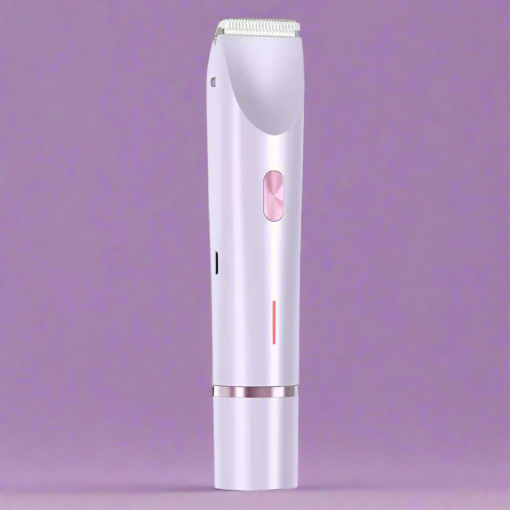 Pink Shaver - Dual-End Rotary Shaver & Trimmer for Women