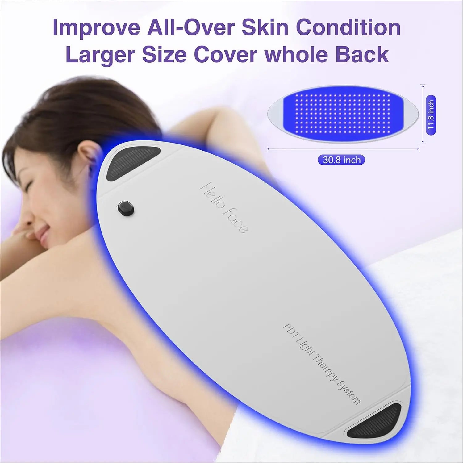 Red Light & Infrared Therapy Mask – 720 LED Panel for Face & Body Rejuvenation