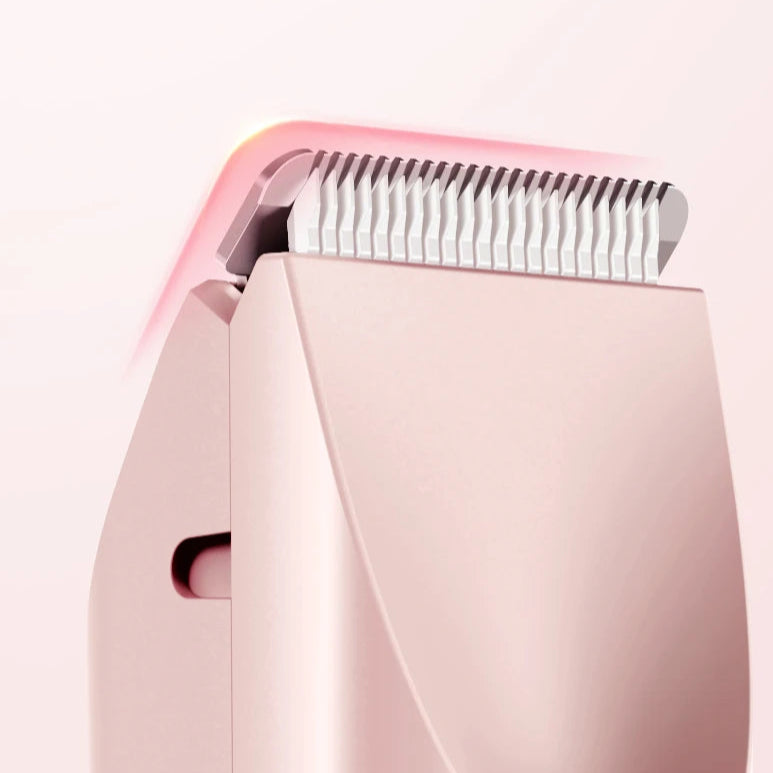 Pink Shaver - Dual-End Rotary Shaver & Trimmer for Women