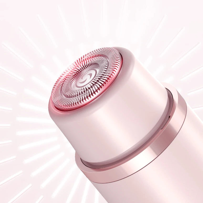 Pink Shaver - Dual-End Rotary Shaver & Trimmer for Women