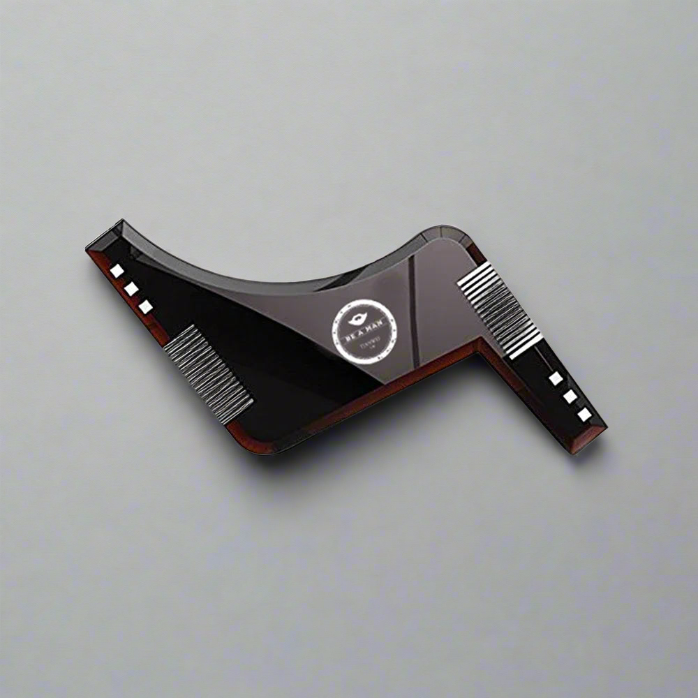 Beard Shaping Comb – Styling & Trimming Template Tool