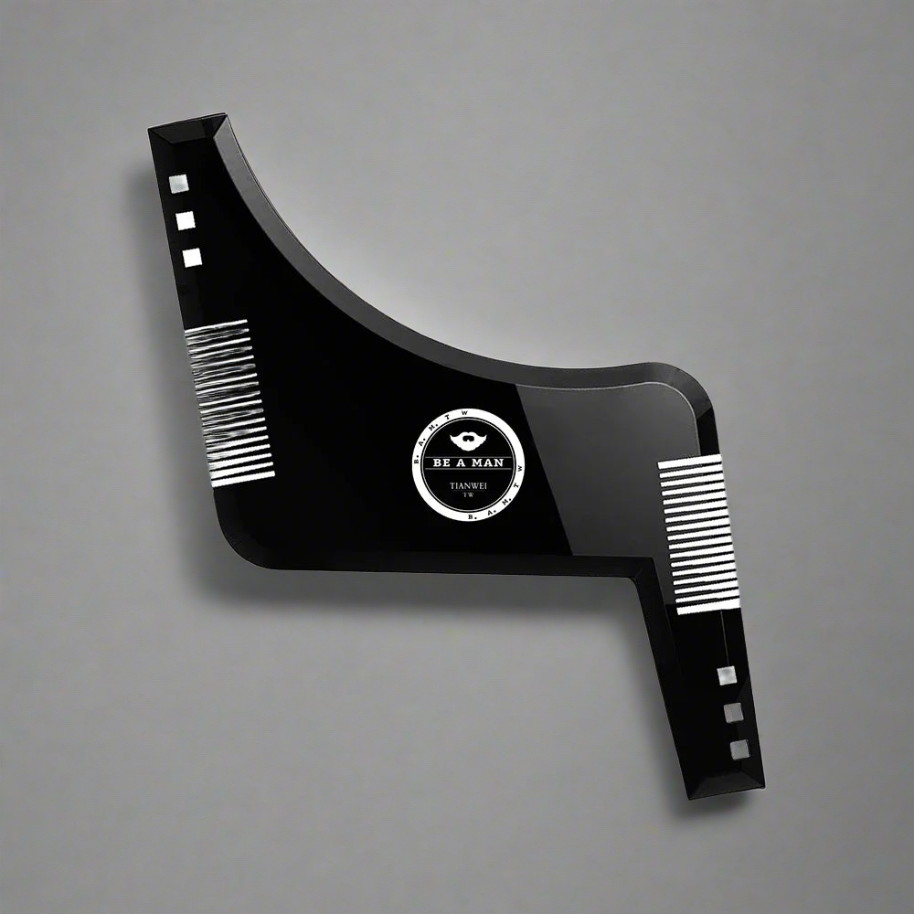 Beard Shaping Comb – Styling & Trimming Template Tool