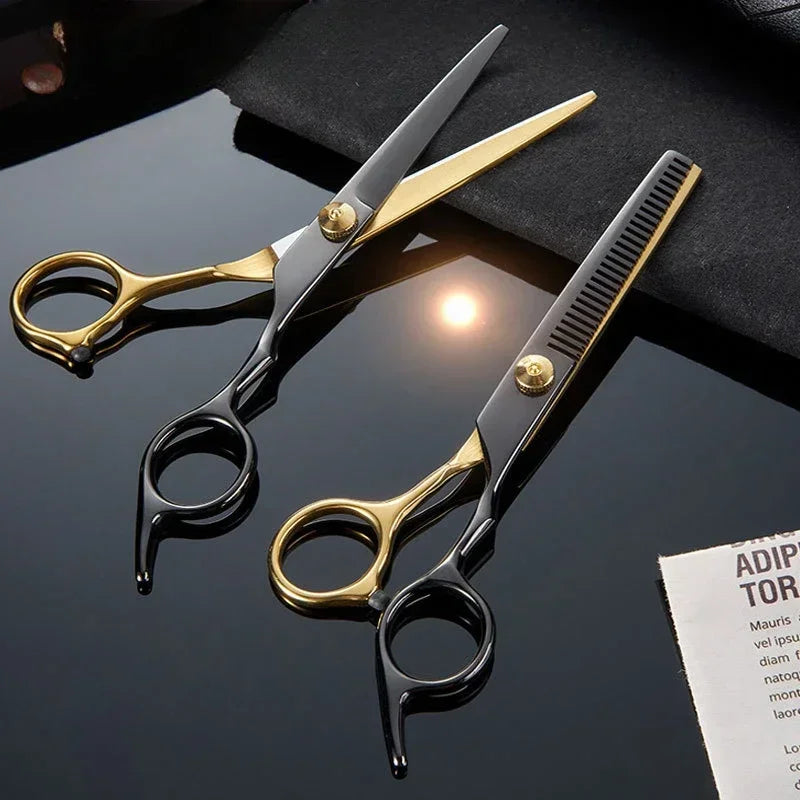 Professional Hair Cutting Scissors – Stainless Steel Barber & Home Shears