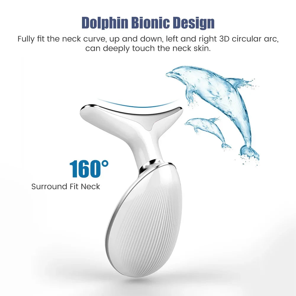 LED Facial Massager – 7-in-1 Light Therapy & Skin Tightening Tool