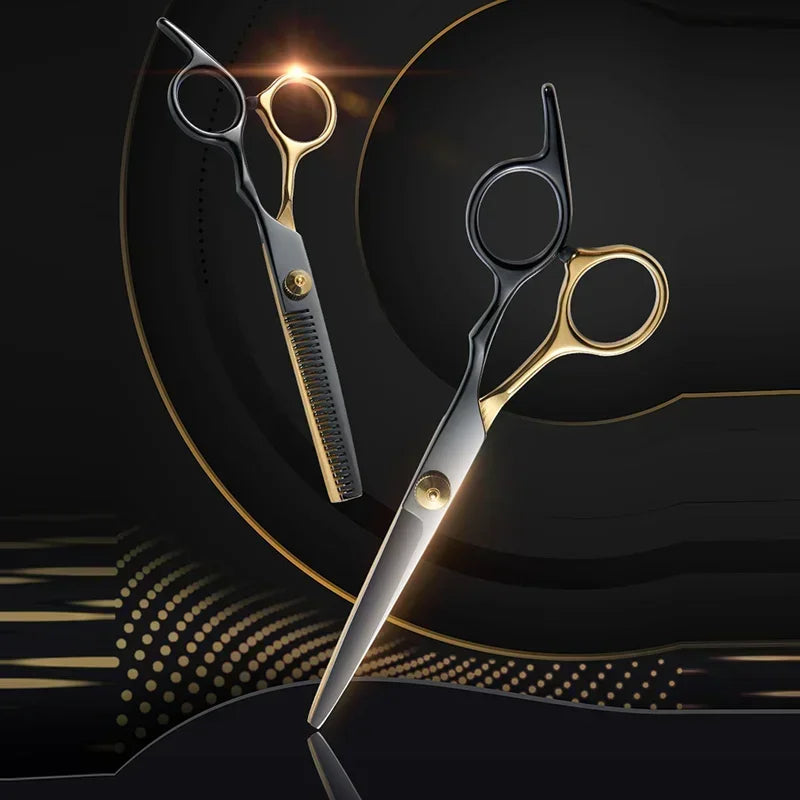 Professional Hair Cutting Scissors – Stainless Steel Barber & Home Shears