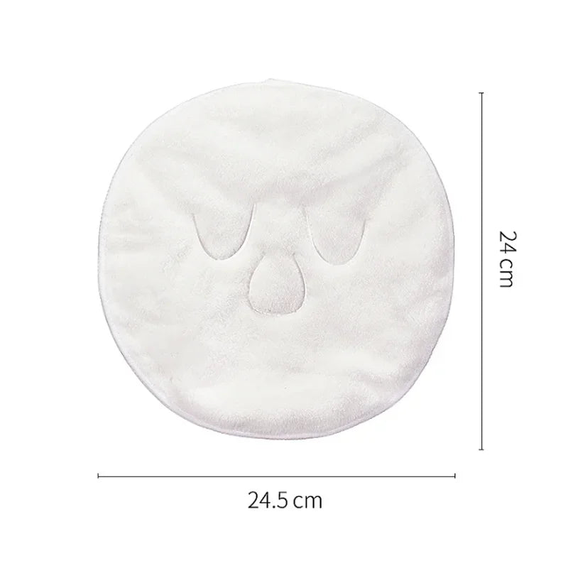 Hot & Cold Compress Face Towel – Steam Heating & Cooling Therapy for Skin Relief