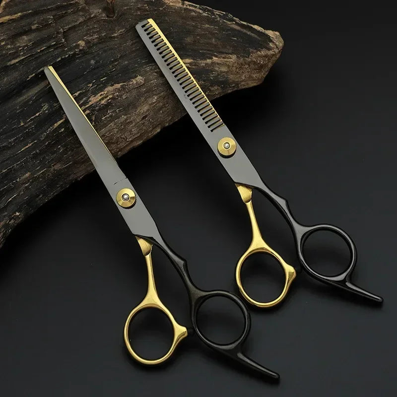 Professional Hair Cutting Scissors – Stainless Steel Barber & Home Shears