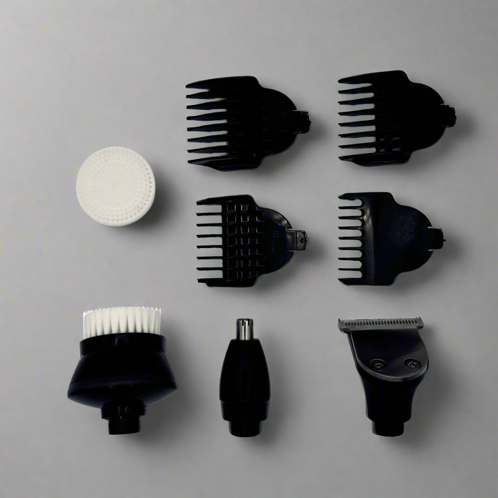 4-in-1 Blade Head Attachment Set – Precision Trimming & Skin Care